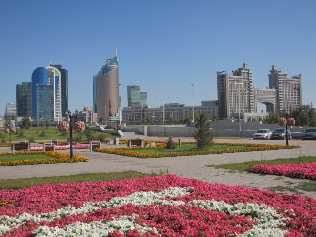 Skyline von Astana
