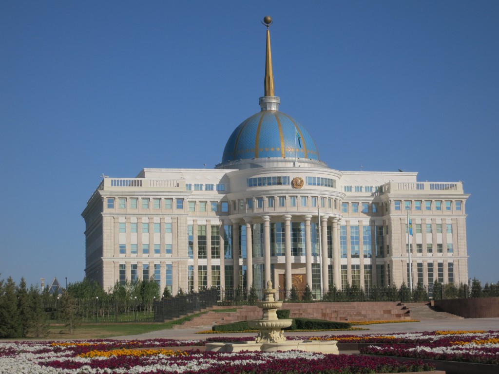 Der Ak-Orda-Präsidentenpalast