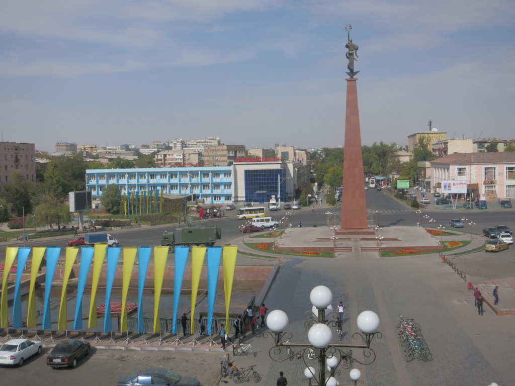 Blick über Shymkent