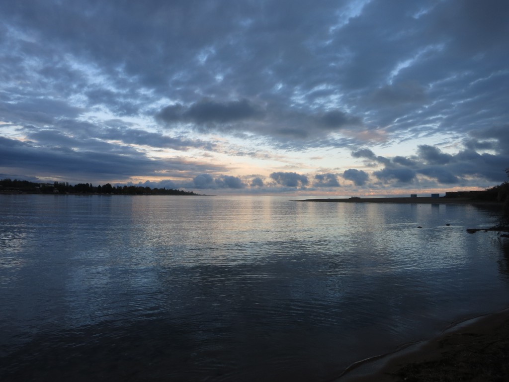 Abendlicher Blick in die Ferne