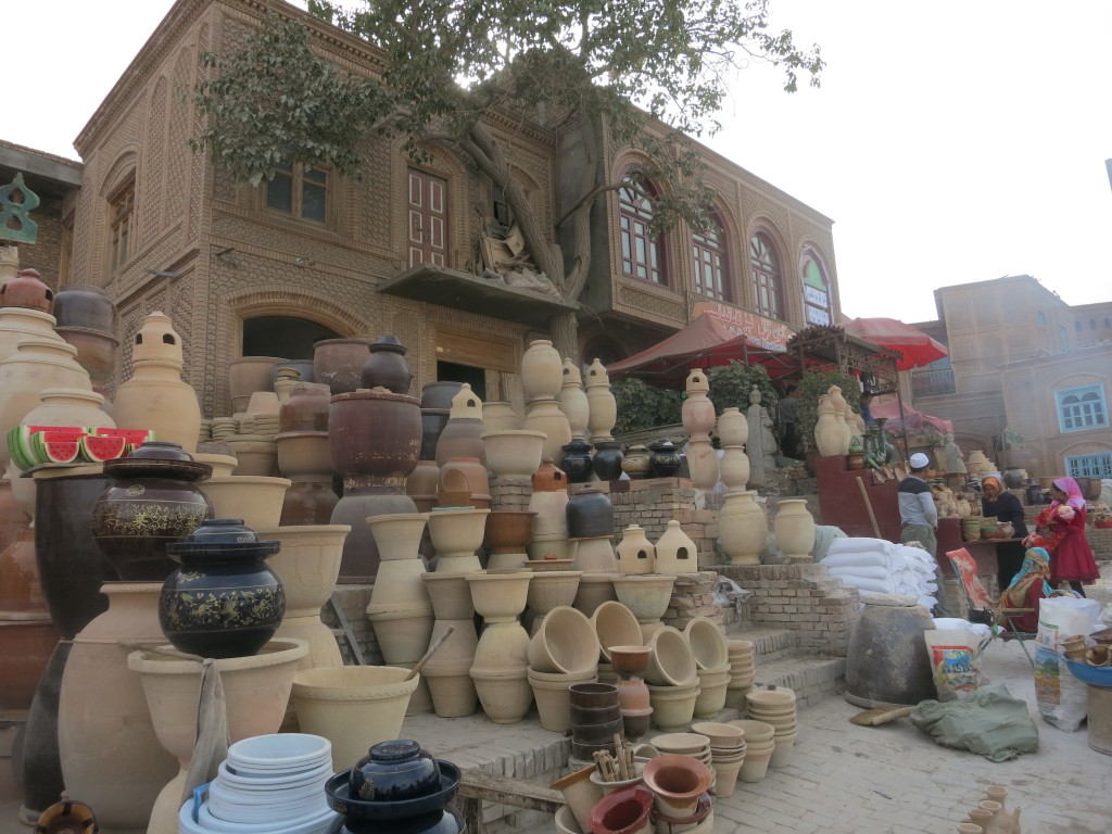 Töpferwaren in der köstlichen Altstadt
