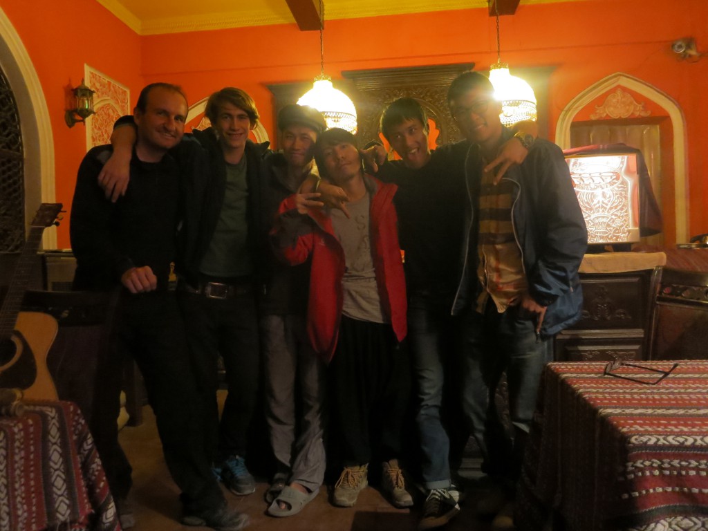 Gruppenbild mit Max, Ren, Kenta, Jimmy und Vincent