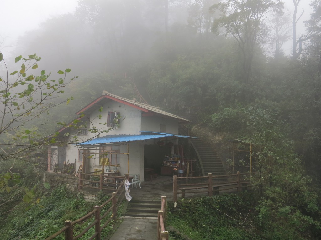 Kleinrestaurant auf dem Weg nach oben