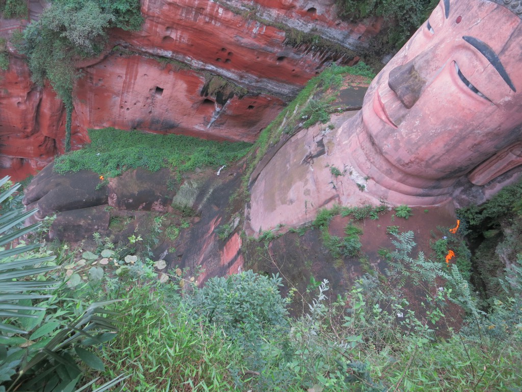 Großer Stein-Buddha