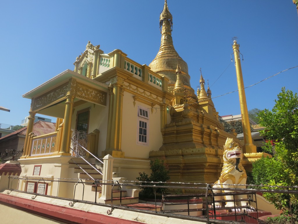 Stupa des Klosters Maha Ganayon Kyaung