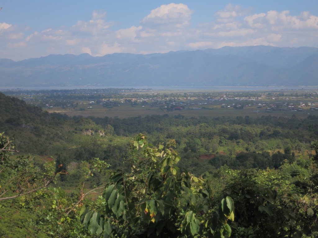 Erster Blick auf den Inle-See