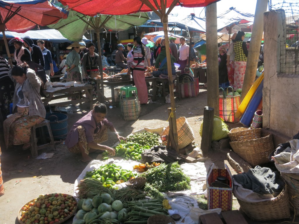Markt in Taunggyi