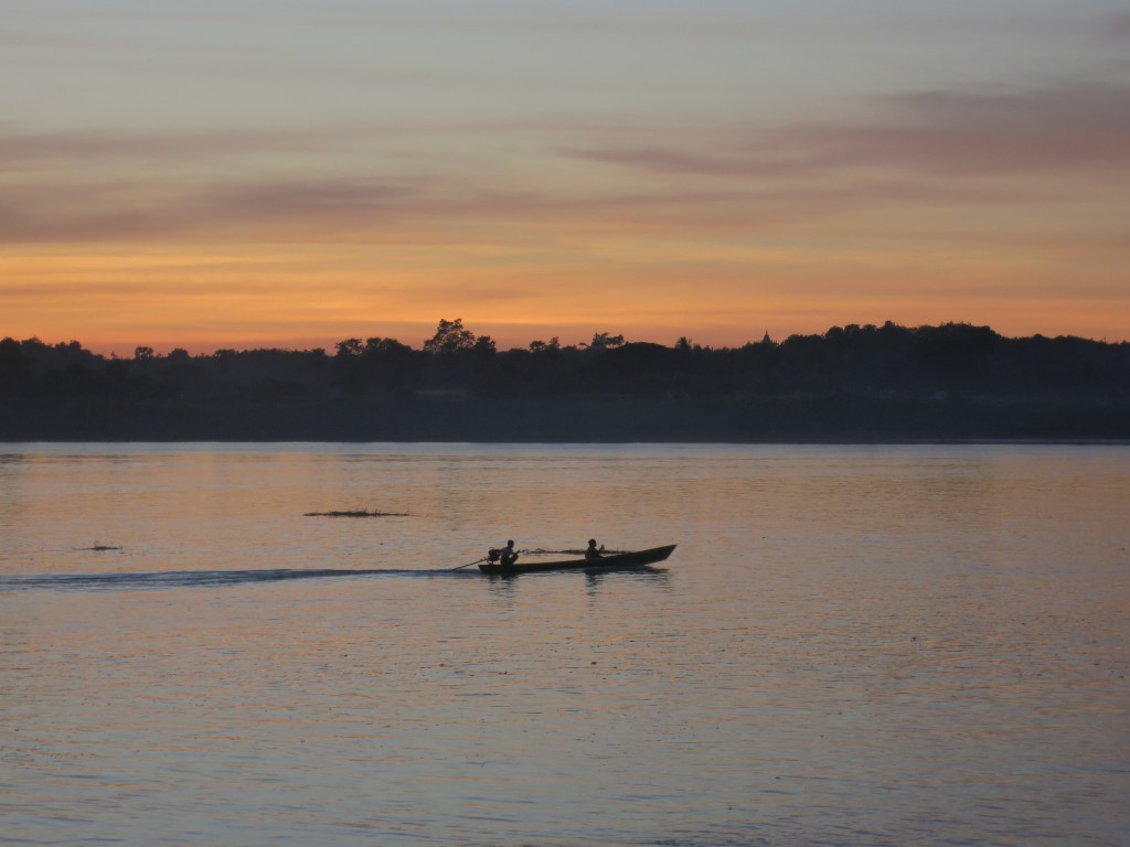 Abendstimmung am Salween