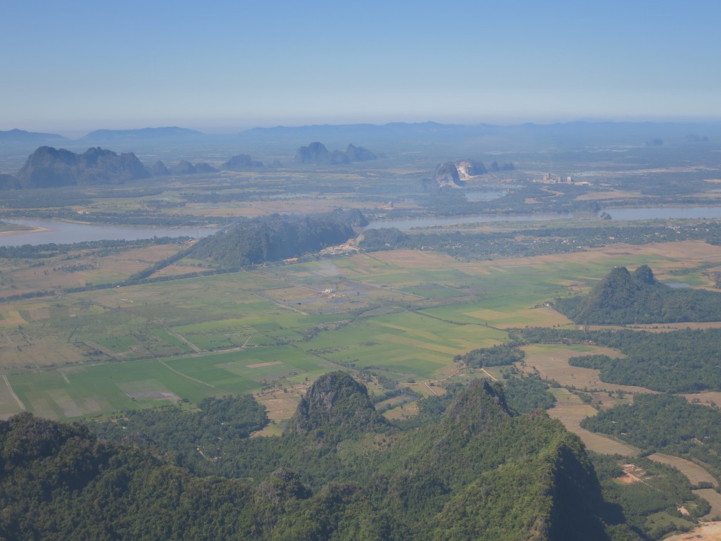 Blick vom Zwegabin in die Berge