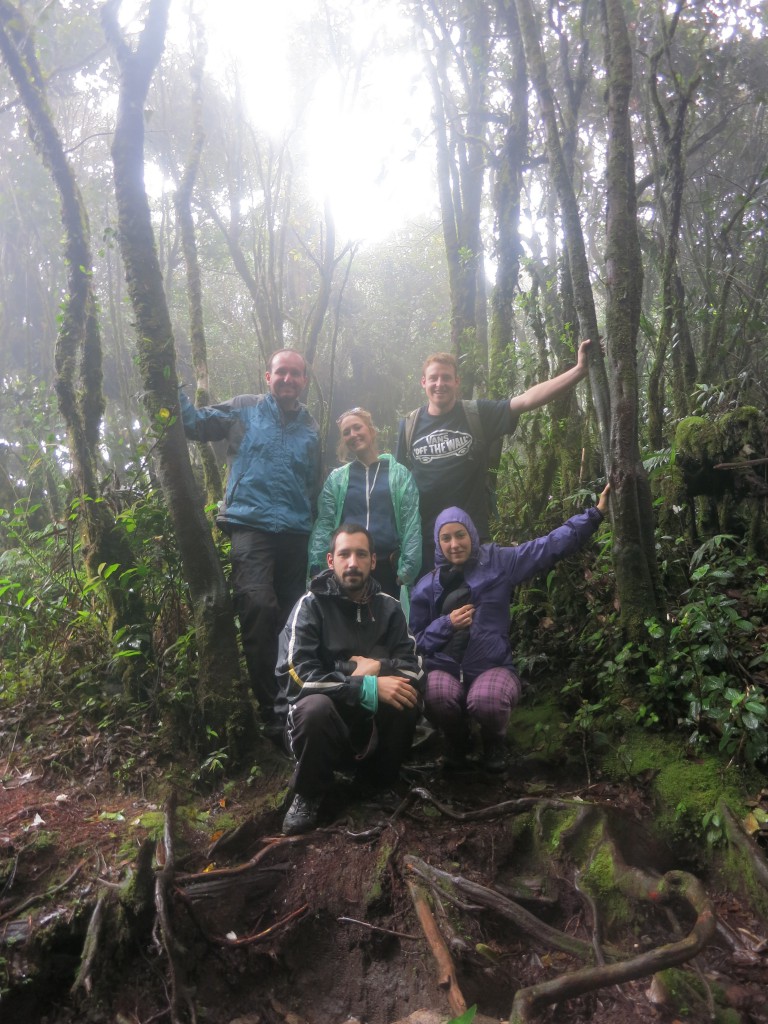 Gruppenfoto im Mooswald