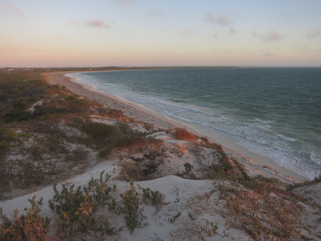 Hanson Bay am Abend