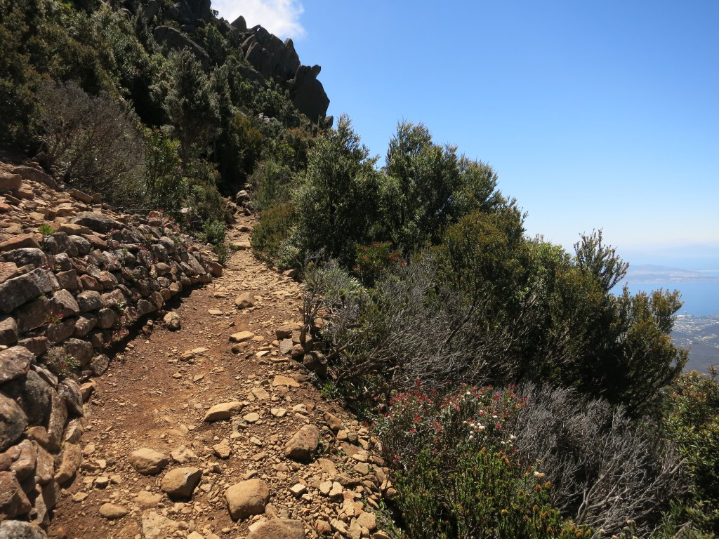 Zig Zag Track mit Aussicht rechts