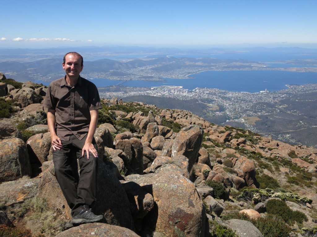 Auf dem Mount Wellington