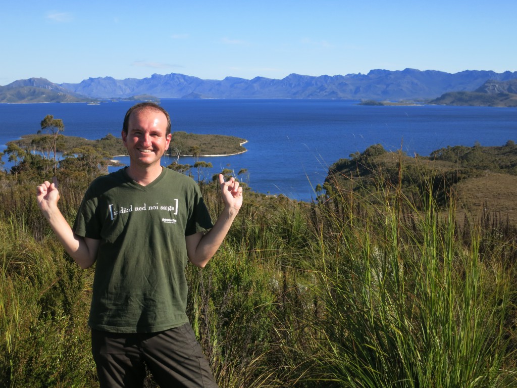 Vor dem Lake Pedder