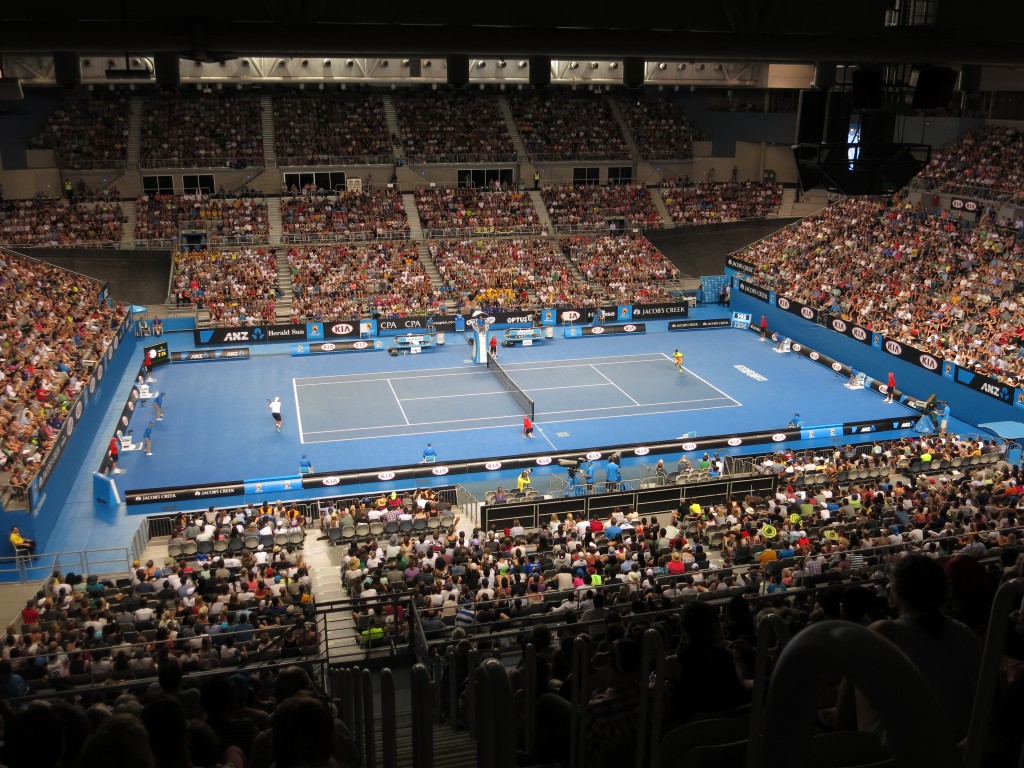 Australisches Duell in der Hisense Arena