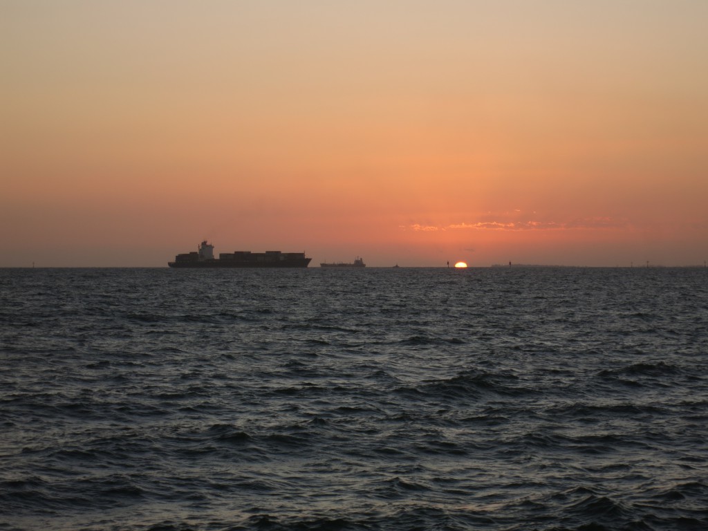 Sonnenuntergang in St. Kilda