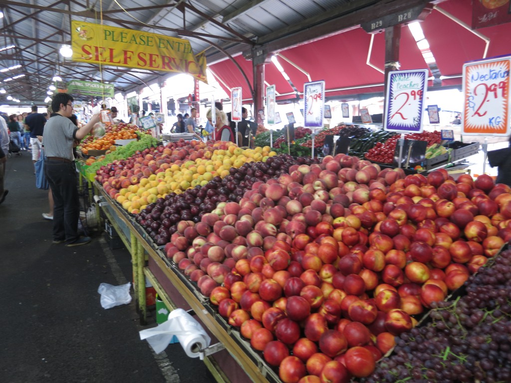 Obsttheke bein Queen Victoria Market