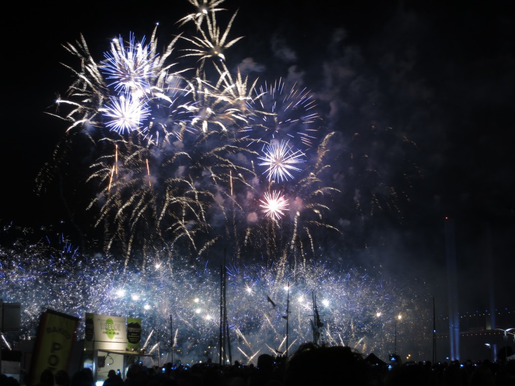 Feuerwerk zum Australia Day