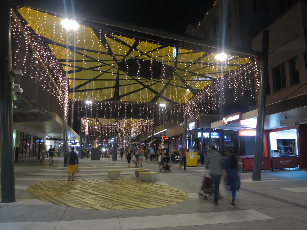 Brunswick Street Mall im Fortitude Valley