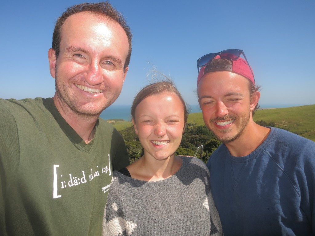 The Catlins: Mit Michelle und Dominik vor der Tautuku Bay