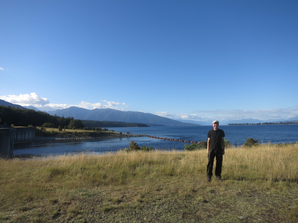 Vor dem Einstieg des Kepler Track am Lake Te Anau