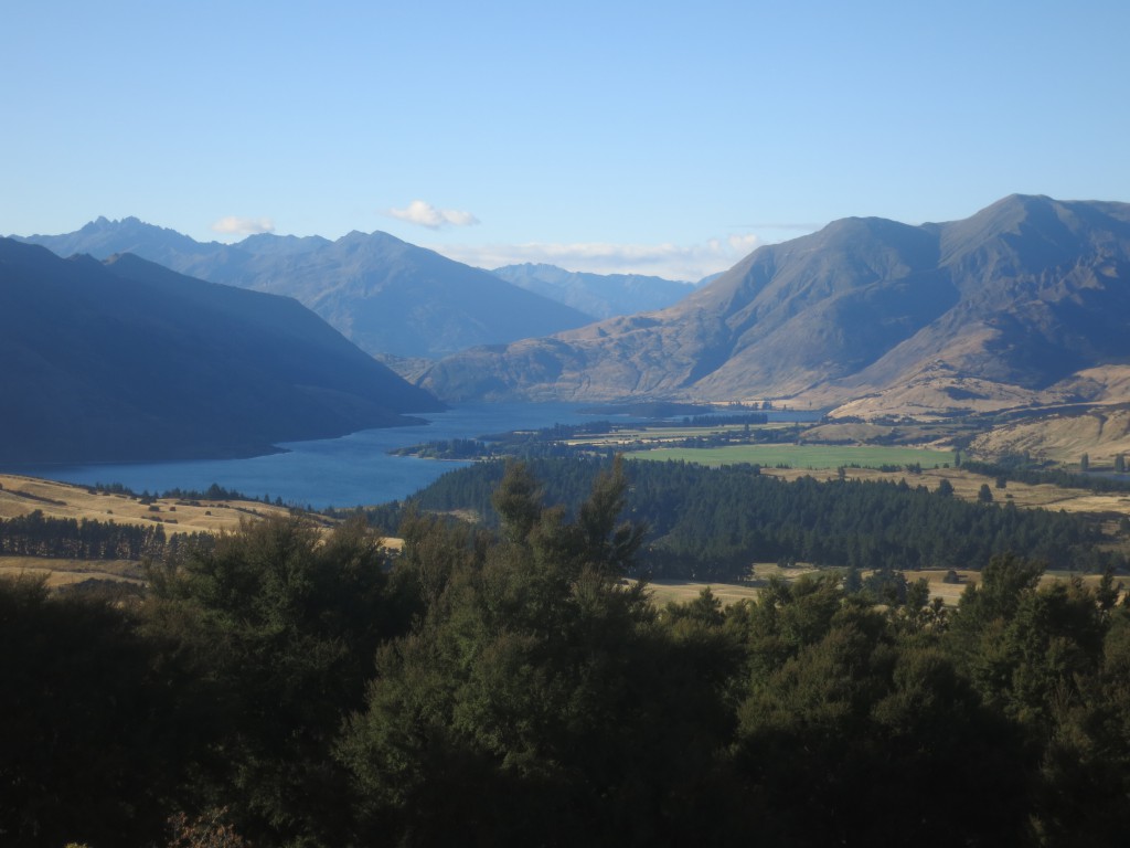 Blick vom Mount Iron auf den Lake Wanaka