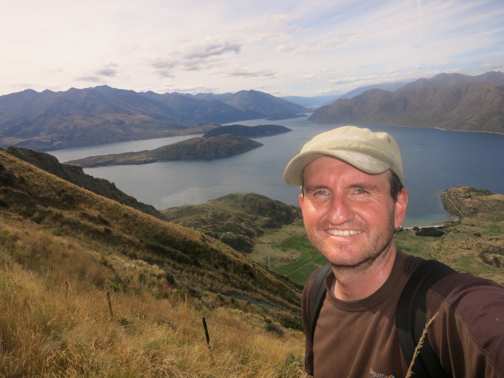 Vor dem Lake Wanaka mit Blick Richtung Norden