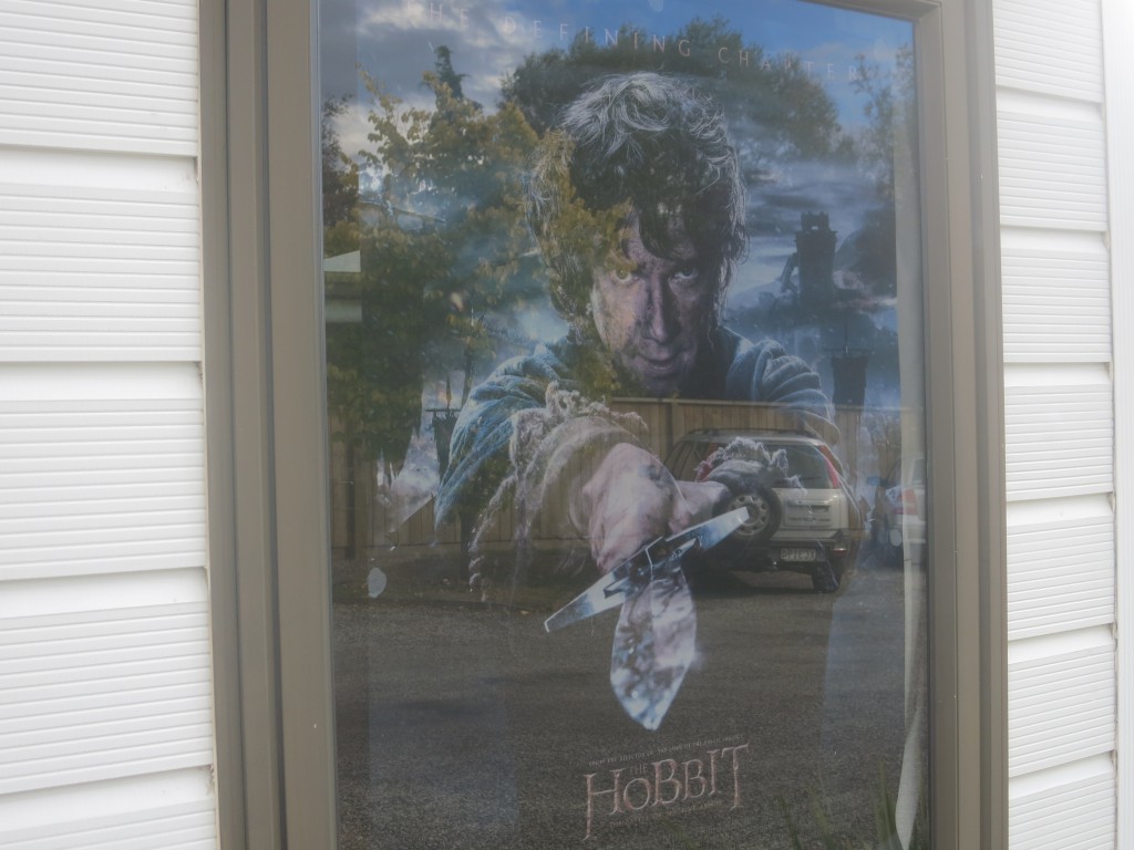 Hobbit-Filmplakat am Cinema Paradiso