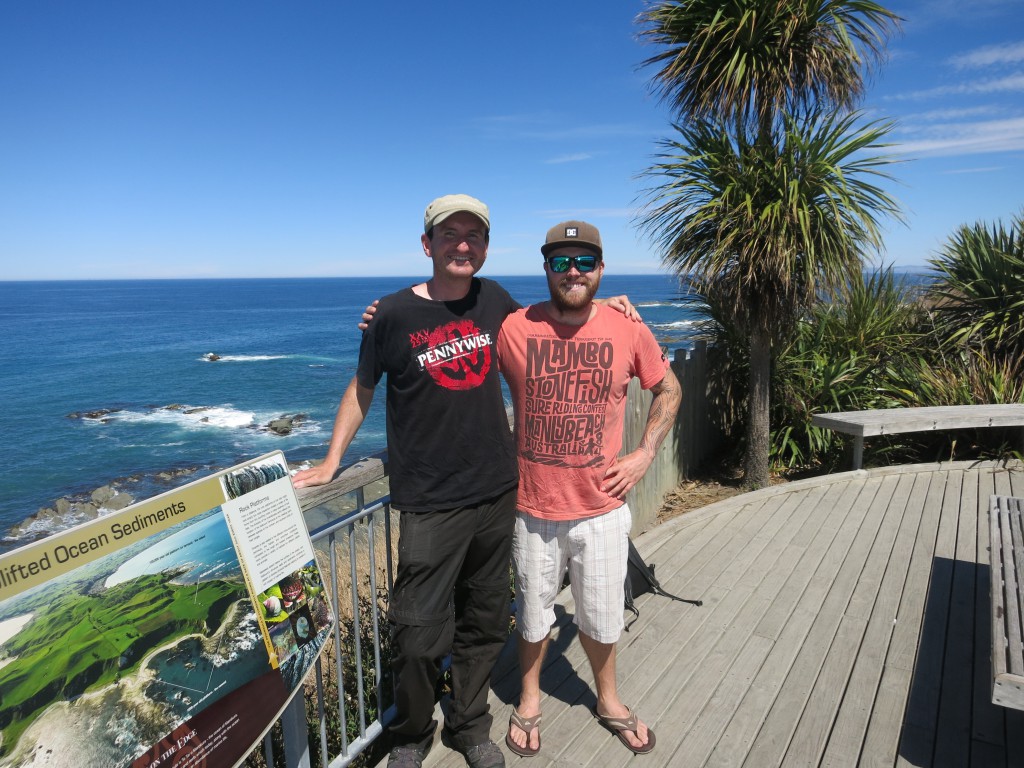 Mit Troy auf der Kaikoura-Halbinsel