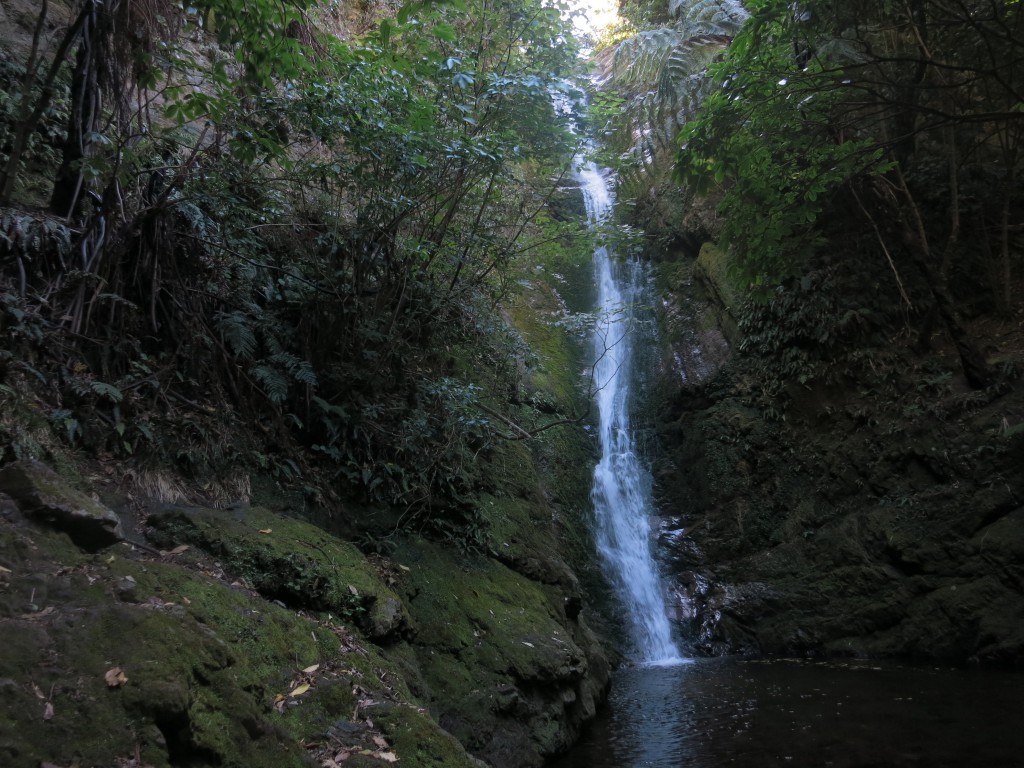 Wasserfall entlang des Ohau Stream
