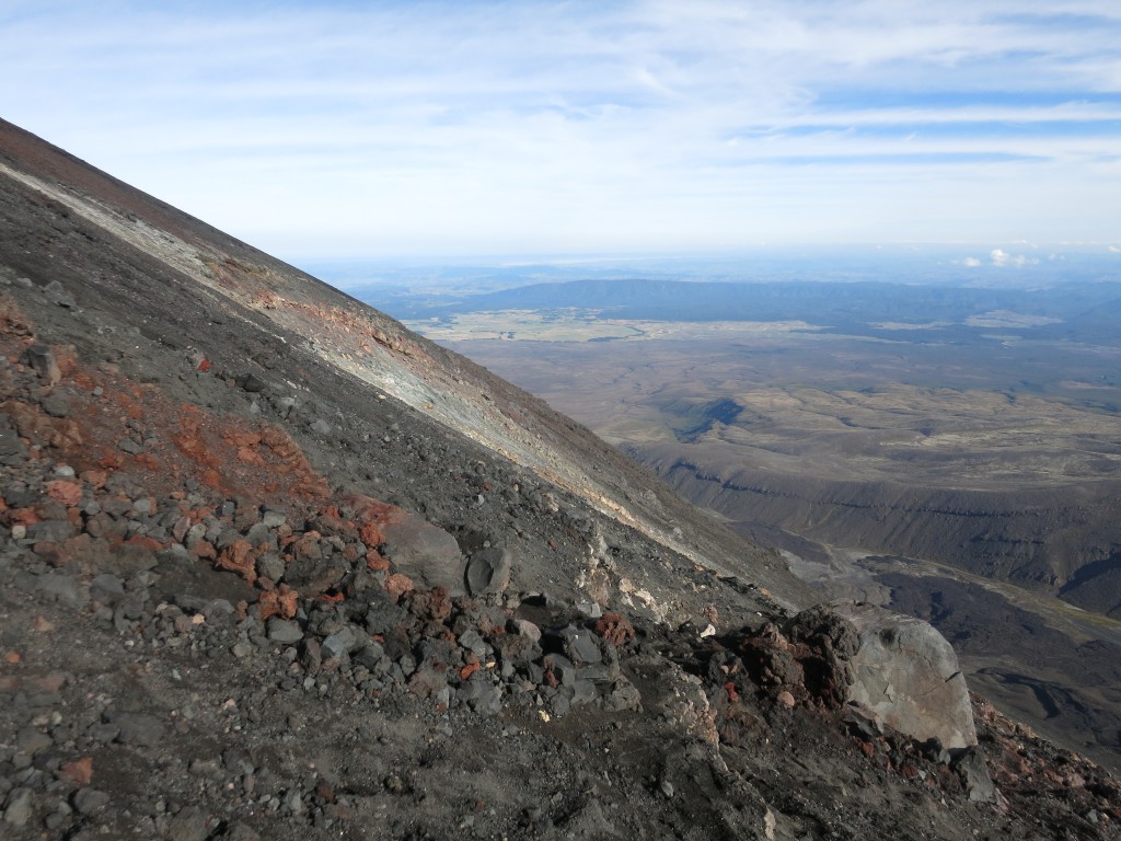 Tongariro-Nationalpark: Anstieg des Mount Ngauruhoe