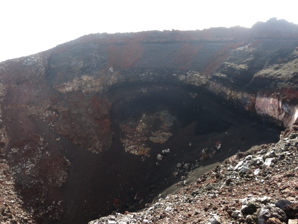 Tongariro-Nationalpark: Krateröffnung des Mount Ngauruhoe