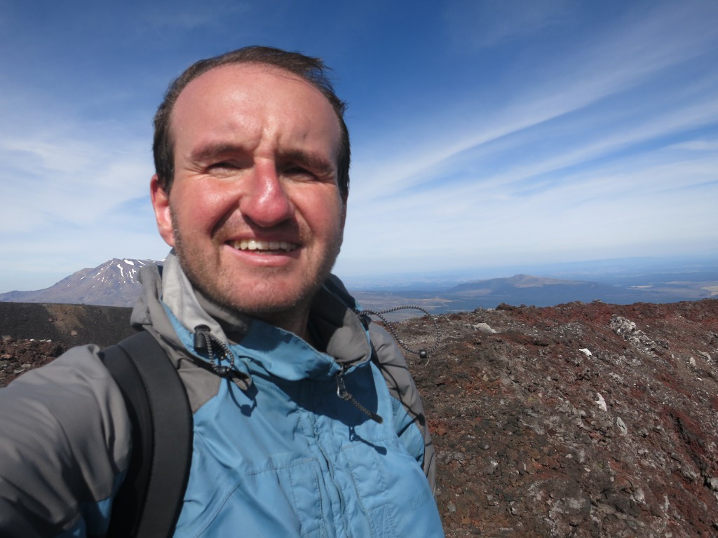 Tongariro-Nationalpark: Am Krater des Mount Ngauruhoe