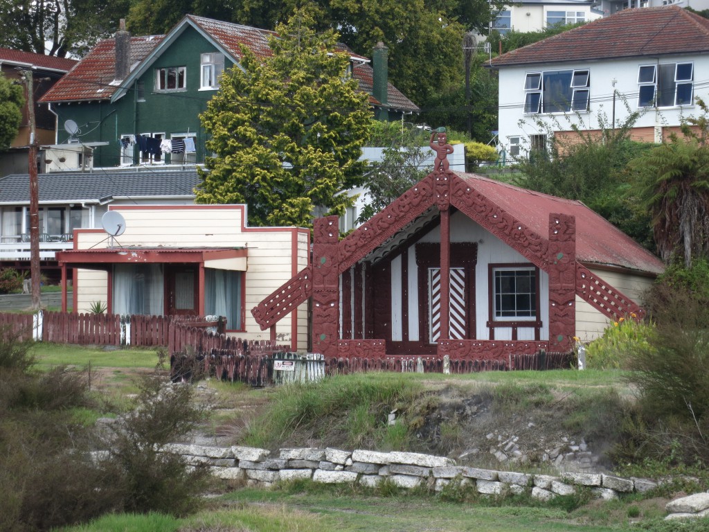 Maori-Dorf nahe des Lake Rotorua