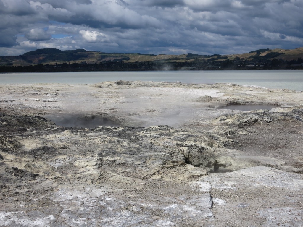 Heiße Quellen am Lake Rotorua