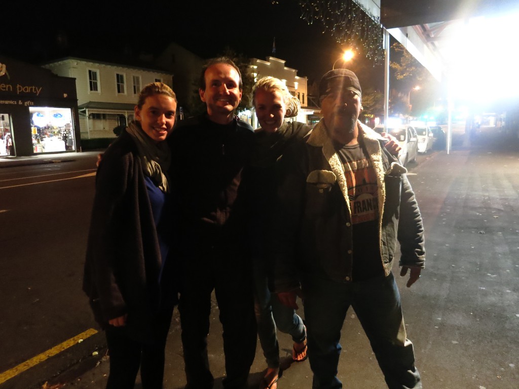 Mit Kerstin, Aline und Wolf in der Ponsonby Road
