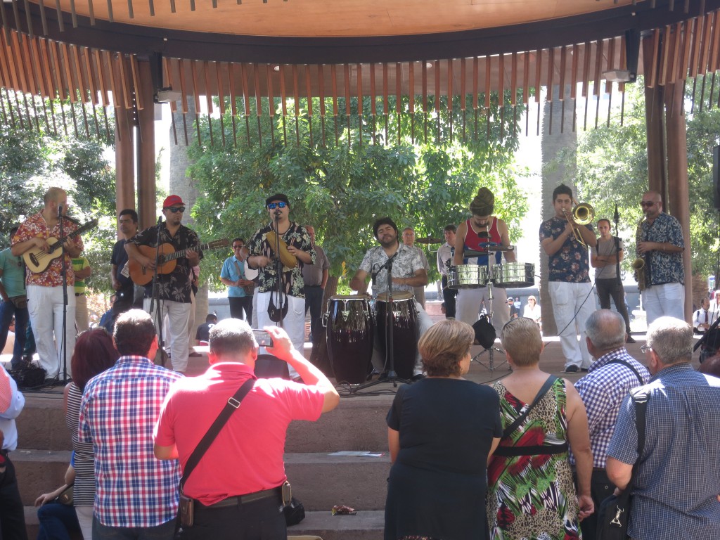 Live-Musik auf der Plaza de Armas