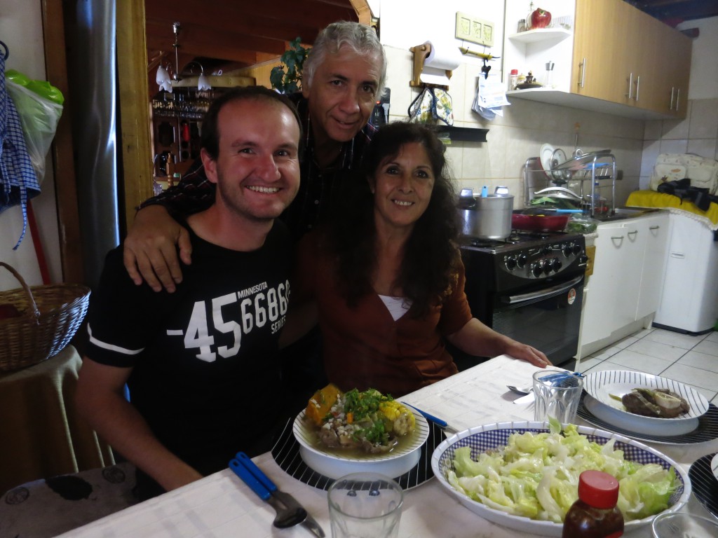 Mit Rogelio und Mirta beim Mittagessen