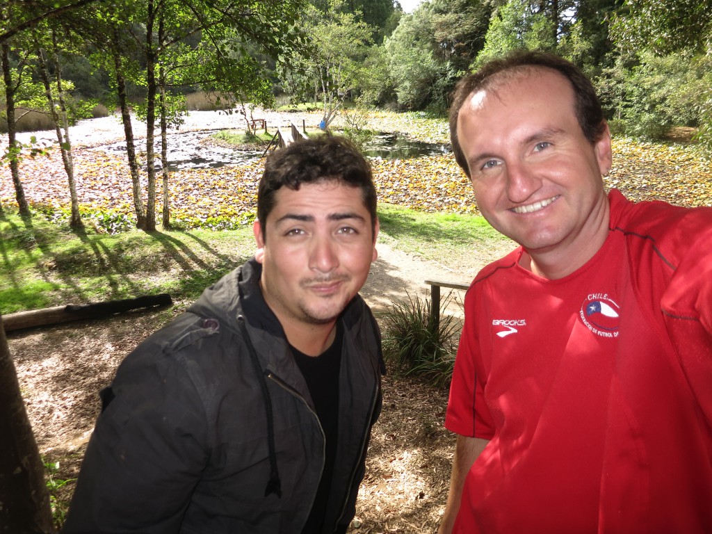 Mit Francisco im Parque Saval