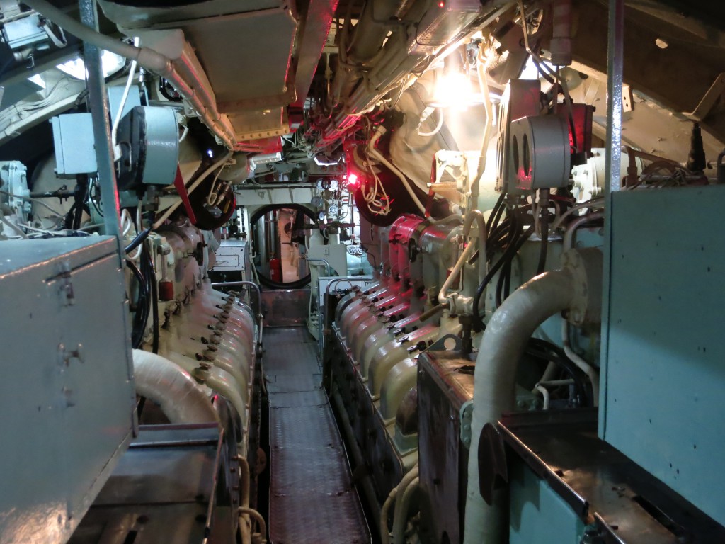 Das Innere des Submarino O'Brien