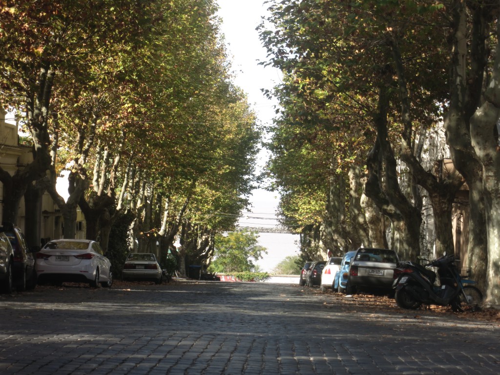 Blick von der Calle de la Playa Richtung Meer