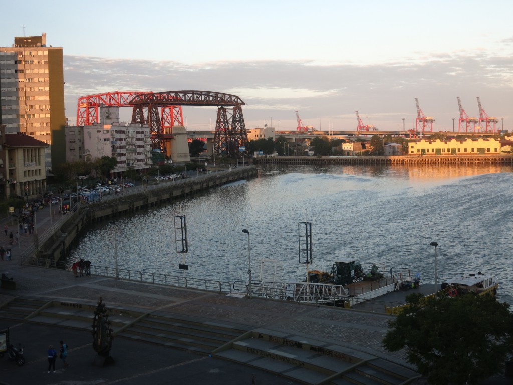 La Boca: Becken des Río Riachuelo