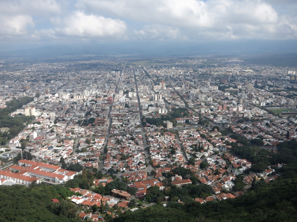 Blick über Salta