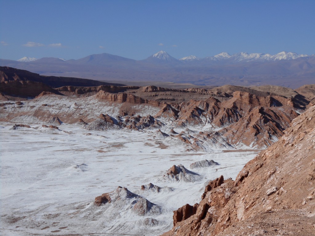 Salzwüste im Valle de la Luna