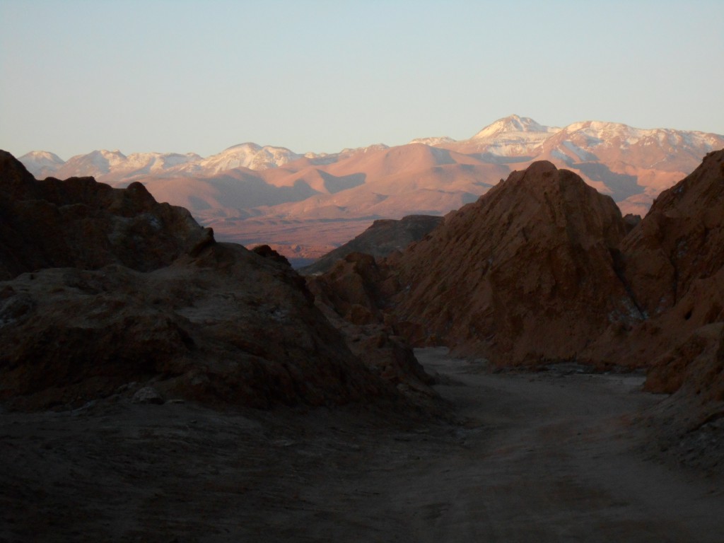 Abendstimmung im Valle de la Muerte