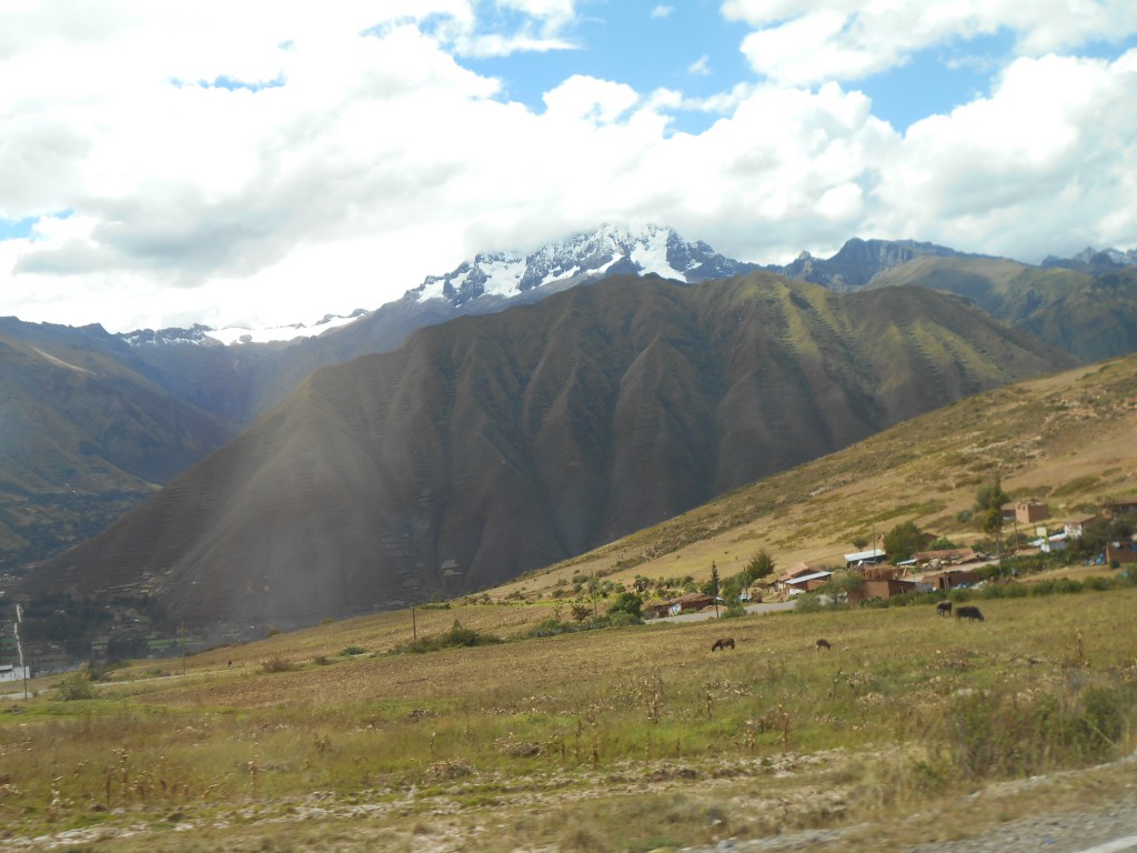 Berglandschaft kurz vor Urubamba