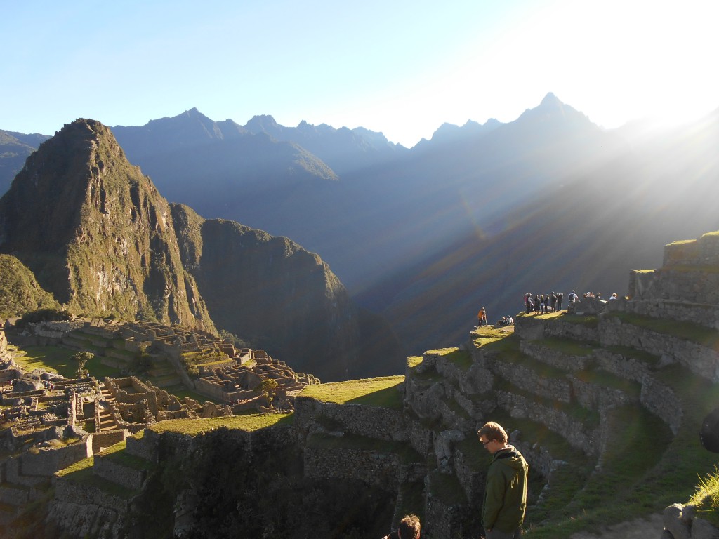 Morgendliche Sonnenstrahlen