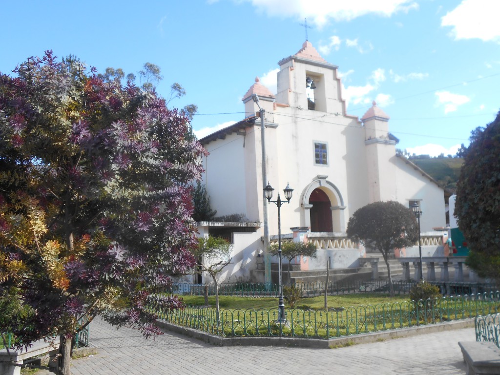 Zentrum von Chugchilán