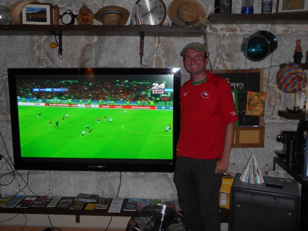 Finale der Copa America im Chile-Trikot